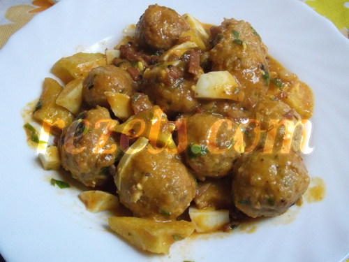 receta de albóndigas por Julia