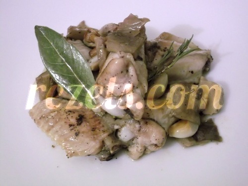 receta de alitas de pollo al ajillo con setas por arctarus