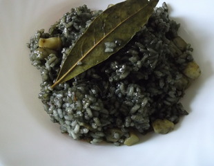 Arroz negro con sepia