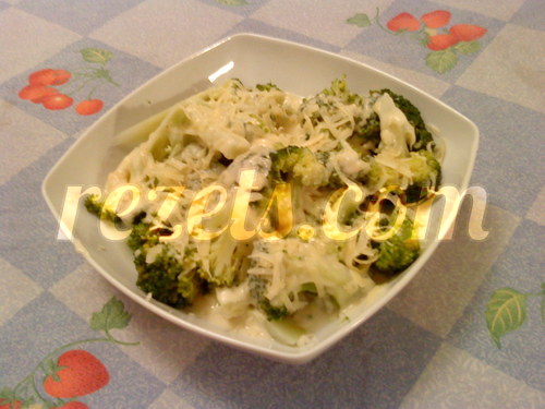 receta de broccoli con bechamel de queso por irenet
