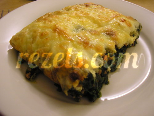 receta de pastel de espinacas por inma