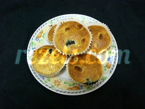 receta de muffins de arándanos y chocolate blanco por inma