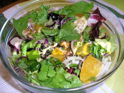 receta de ensalada de apio y naranja por arctarus