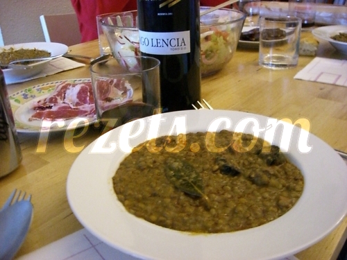 receta de lentejas con chorizo y morcilla por inma