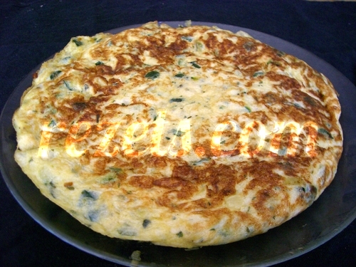 receta de tortilla de calabacín por inma