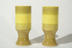 HH Japan Salt and Pepper Shakers in Shades of Avocado
