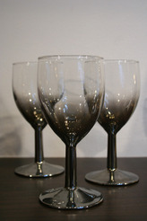 Silver Fade Sherry Glasses