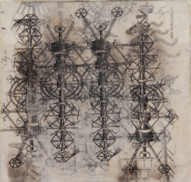 James Cullinane, Pyrotechnic Diagram I, 2009