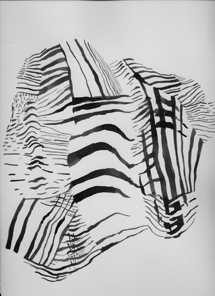 Andrea Wohl Keefe, Line Relief 3, 2009