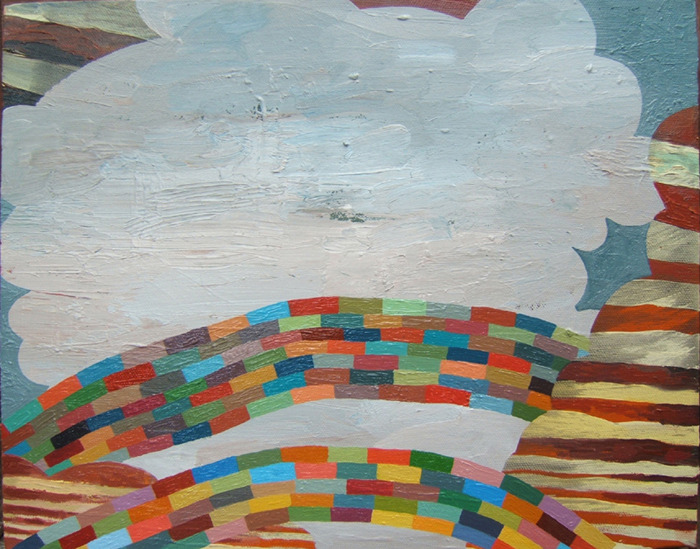 Andrea Wohl Keefe, Bridges (Double Rainbow), 2010