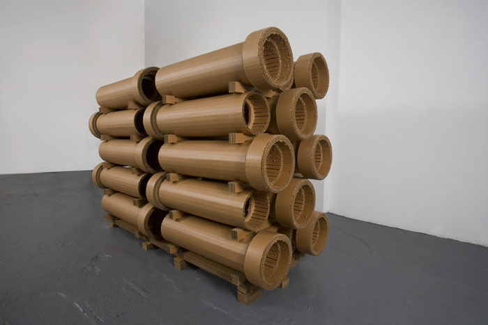 Noah Loesberg, Sewer Pipe Delivery, 2008