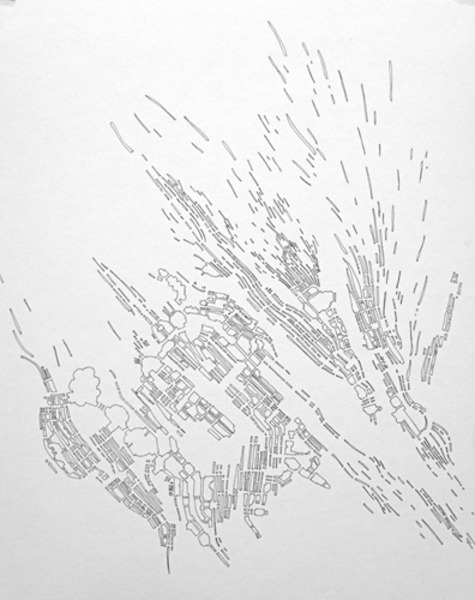 Colin Keefe, Architectural Pollination Study 17, 2010