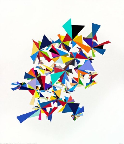 Richard Garrison, Product Packaging (Scalene Triangles), 2011