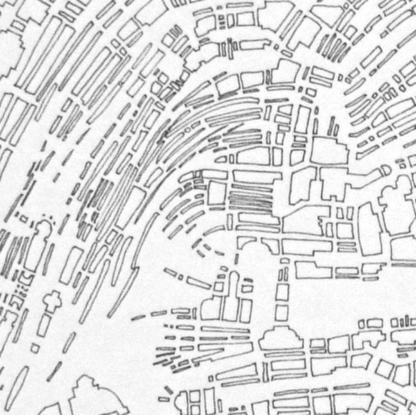 Colin Keefe, Architectural Pollination Study 19 (detail), 2010