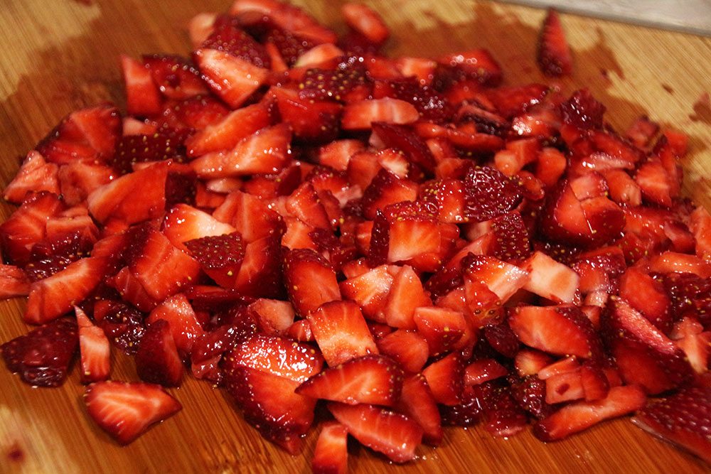 freezing strawberries with junkit