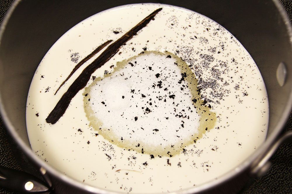 Golden Cookies & Cream Ice Cream Rainstorms and Love Notes