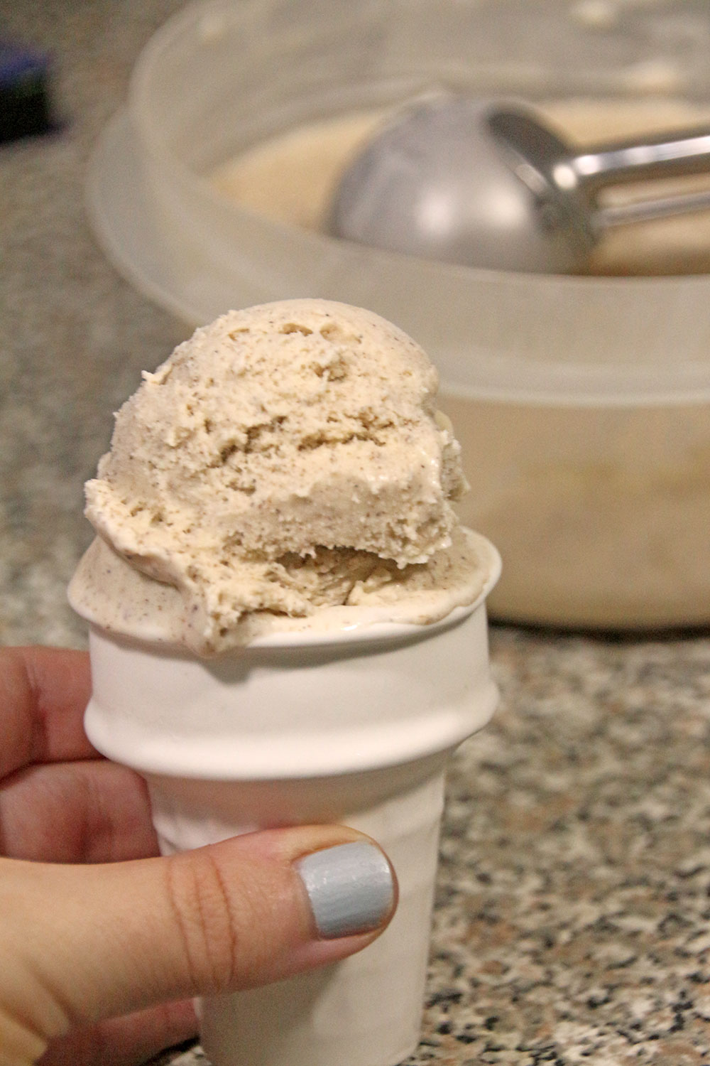 Cinnamon Vanilla Ice Cream Rainstorms and Love Notes