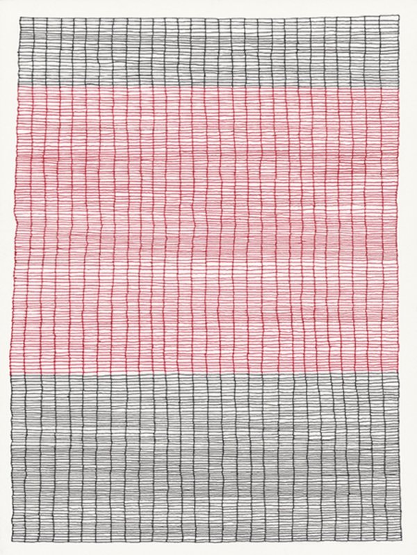 Robert Lansden, Untitled (Black and Red), 2008