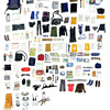 Elise Engler, Everything I Took to the Antarctica Orientation (Colorado), 2008