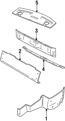 M30 INTERIOR TRIM - REAR BODY 2