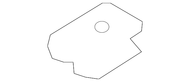 64116-3J110 Деталь FENDER LINER U-NUT, LEFT