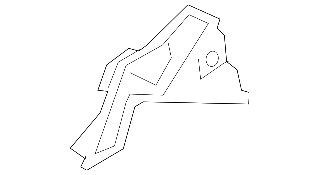 66315-C5000 Деталь FENDER REINF PLATE, LEFT