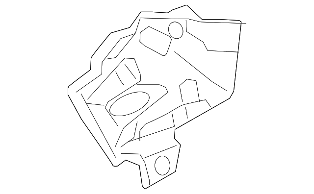 84127-C6000 Деталь FRONT INSULATOR, RIGHT