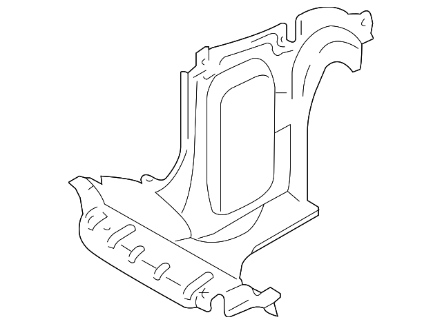 EC01-56-321D Деталь SPLASH SHIELD, RIGHT