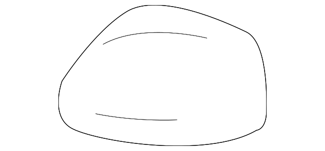 K6373-1LB0B Деталь MIRROR COVER, RIGHT