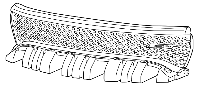68223889AC Деталь UPPER GRILLE