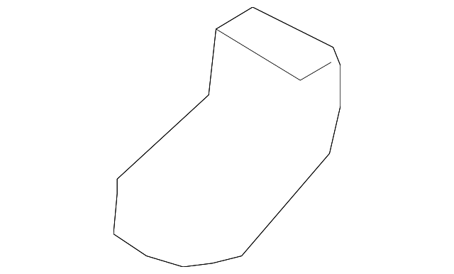 88097-2B100-WK Деталь RAIL COVER, LEFT