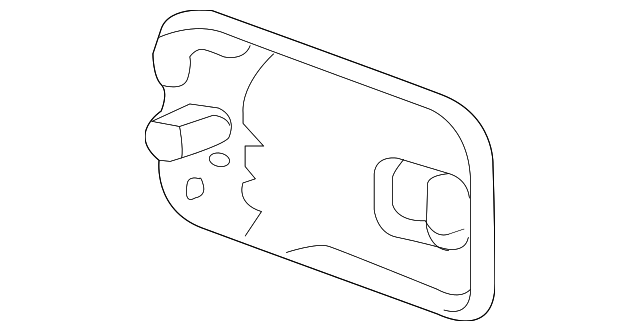 15104792 Деталь HANDLE, OUTSIDE, LEFT