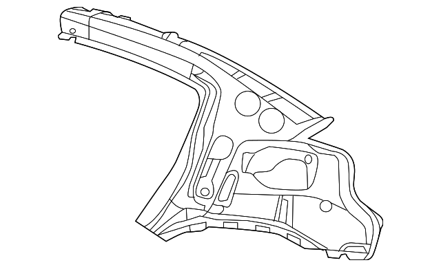 68096315AI Деталь REINFORCEMENT, LEFT