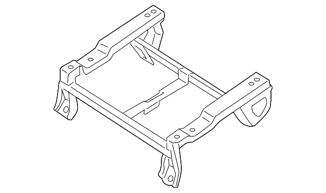 87160-ZM01A Деталь BASE, LEFT