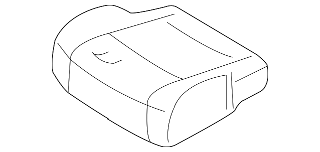 87370-ZM31B Деталь CUSHION COVER, LEFT