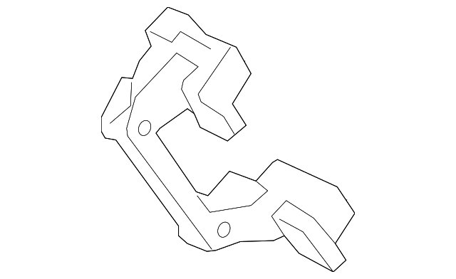 3M5Z-2B511-A CALIPER SUPPORT, RIGHT