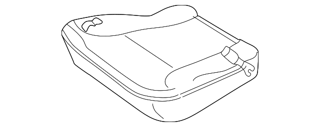 3K2N2-88110A752 Деталь SEAT CUSHION, RIGHT