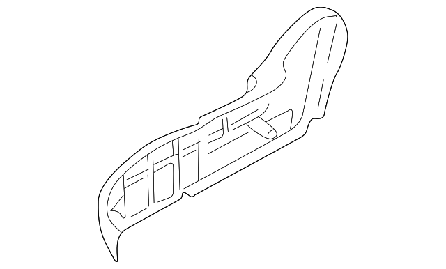 3K2N1-8800575 Деталь SIDE COVER, RIGHT