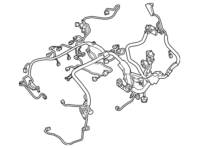 24011-1TJ0A Деталь ENGINE HARNESS