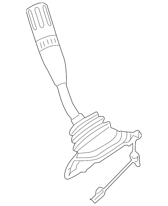 9L3Z-7210-G Деталь GEARSHIFT LEVER