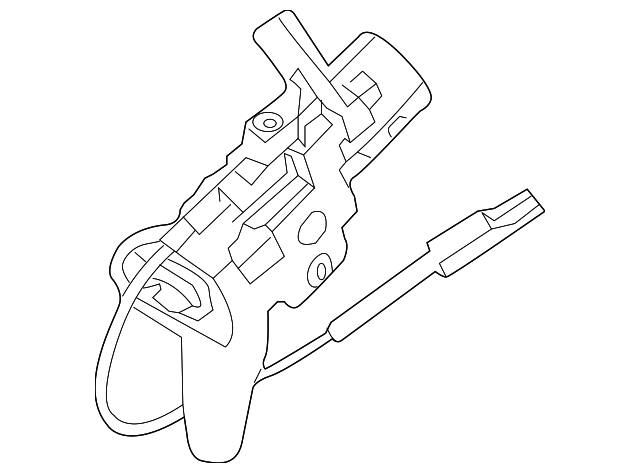 9L3Z-7210-A Деталь GEARSHIFT HSNG