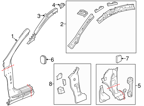 Regal HINGE PILLAR