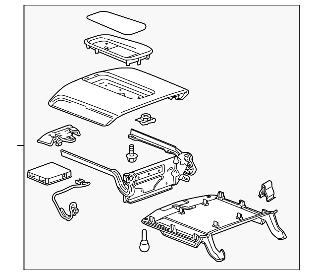 23192065 ARMREST ASSY