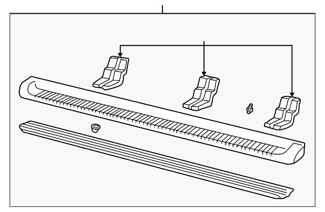 2L1Z-16450-AAA Деталь RUNNING BOARD, RIGHT