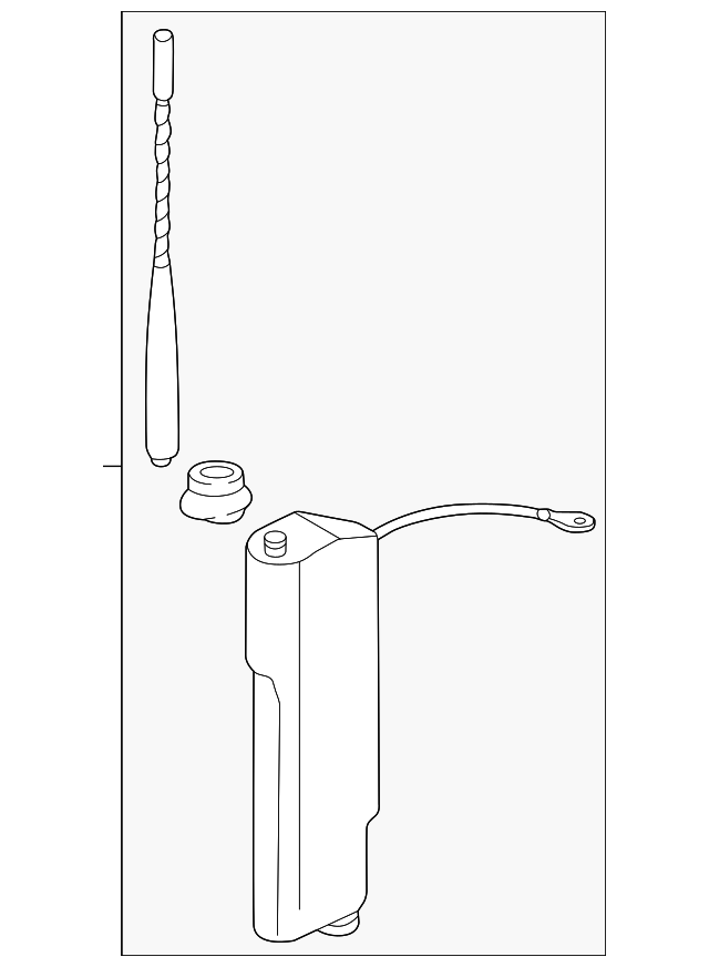 1E0-051-508 Деталь ANTENNA ASSY