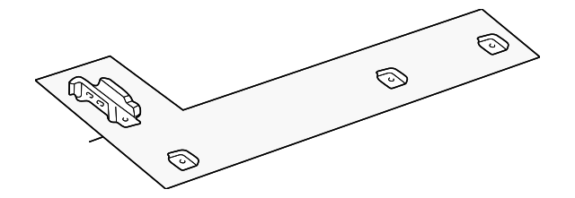 55255741AB Деталь CAB MOUNT BRKT, LEFT