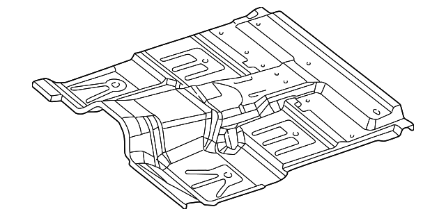 55257107AA Деталь FLOOR PAN
