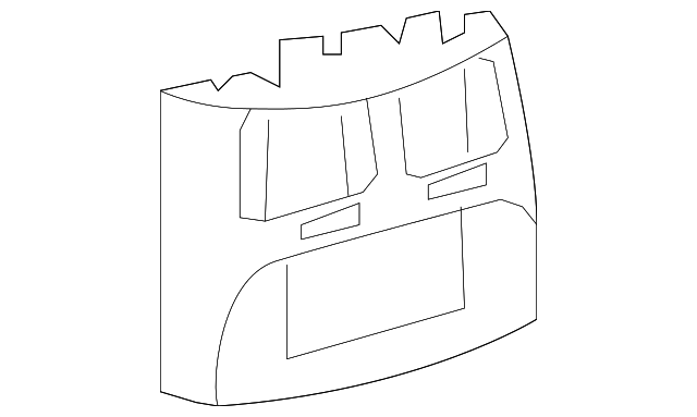 58903-53010-E0 Деталь VENT PANEL LOUVER
