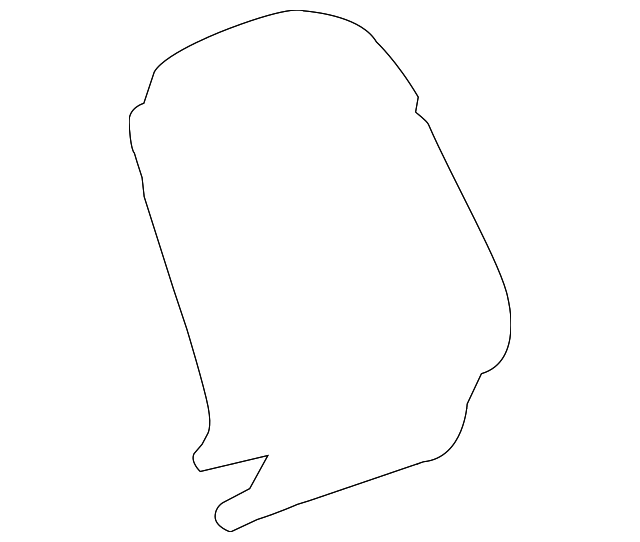 23149387 Деталь SEAT BACK PAD