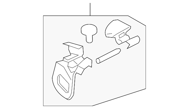 23266436 Деталь RELEASE HANDLE